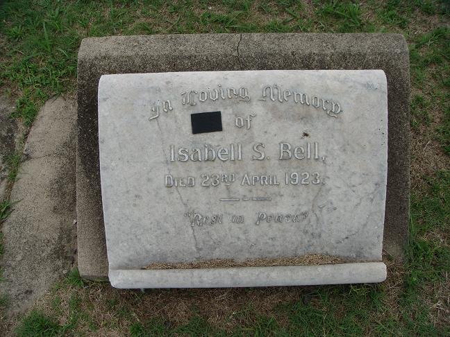 BELL Isabell S. -1923