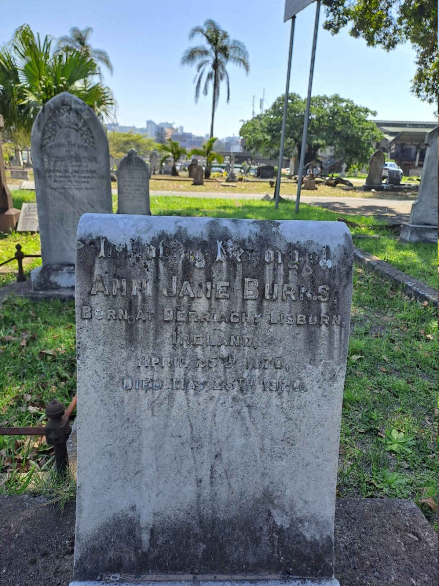 BURNS Ann Jane 1870-1924