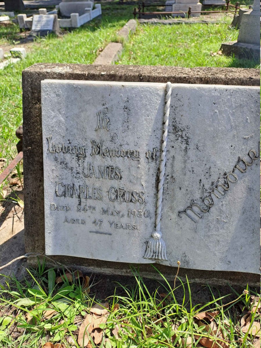 CROSS James Charles -1930