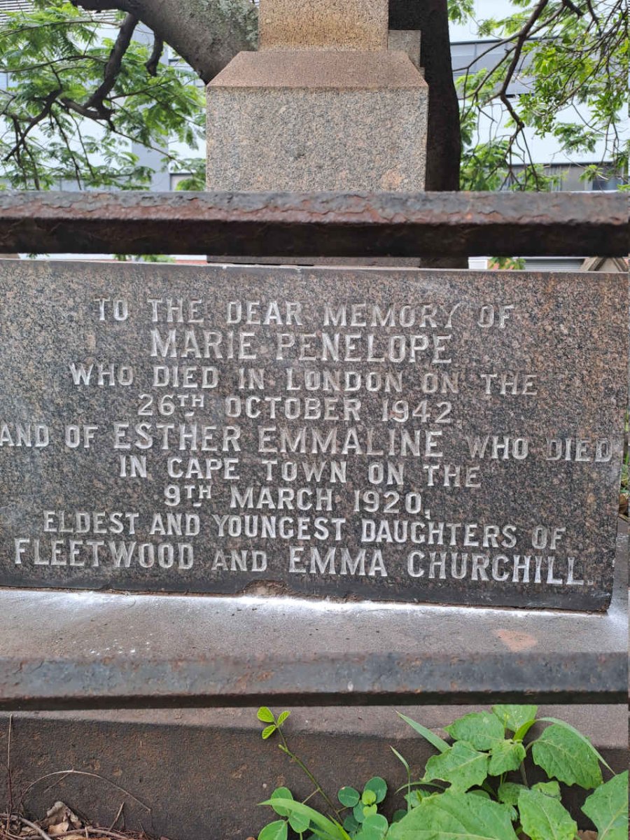 CHURCHILL Marie Penelope -1942 :: CHURCHILL Esther Emmaline -1920