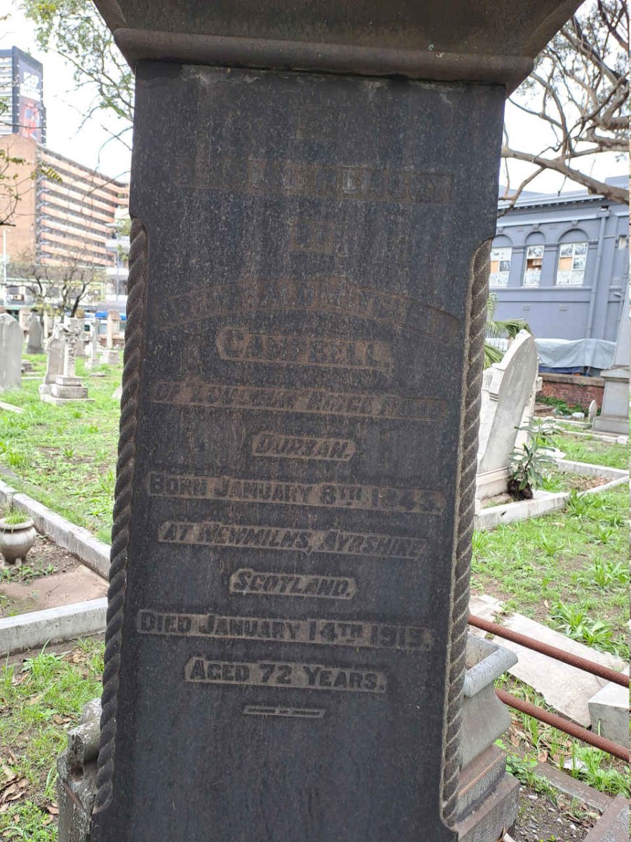 CAMPBELL Archibald Mitchell 184?-1915