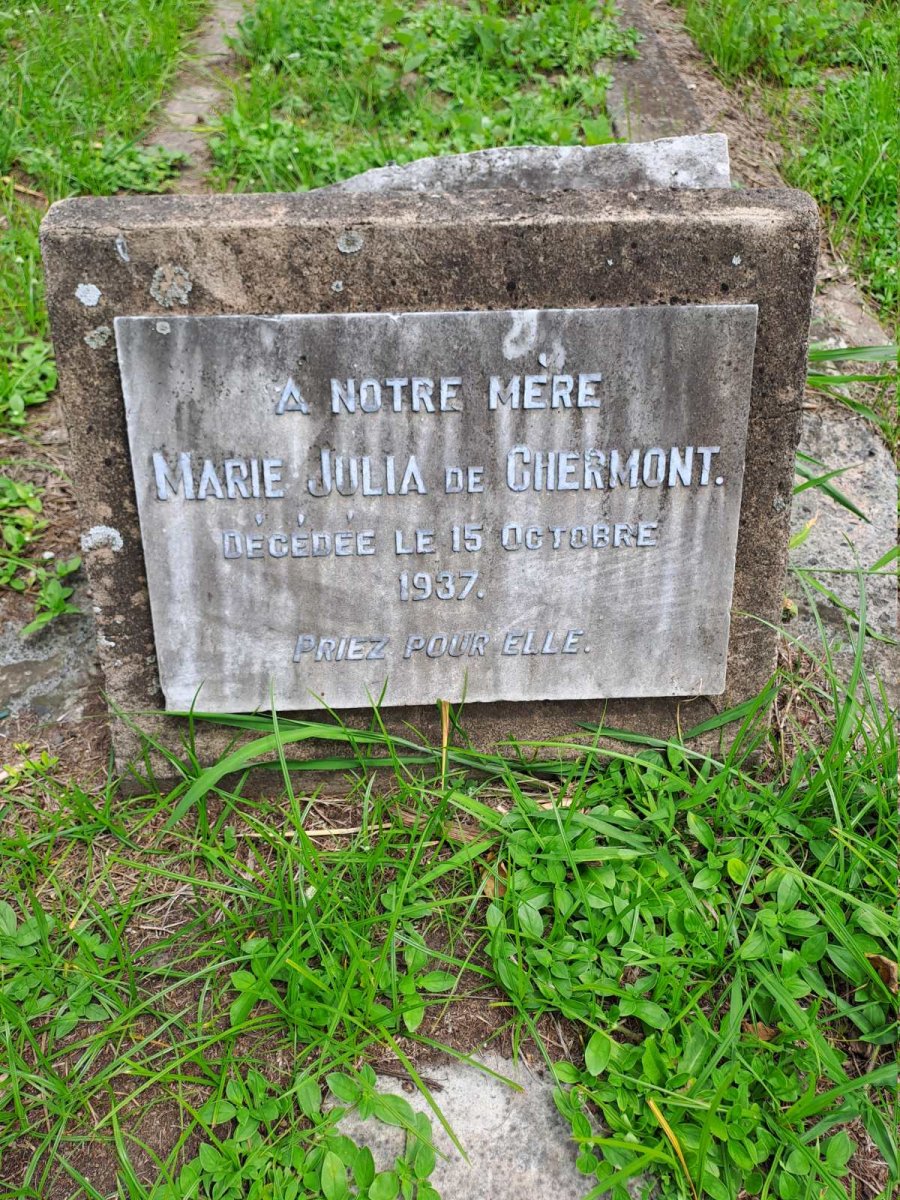 CHERMONT Marie Julia, de -1937