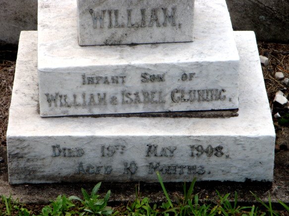 CLUNING William -1908