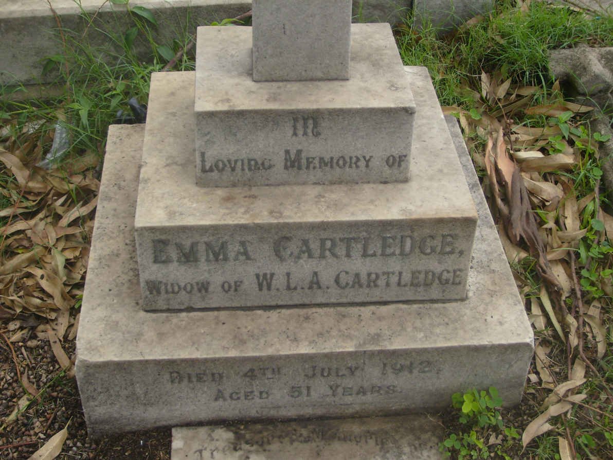 CARTLEDGE Emma -1912