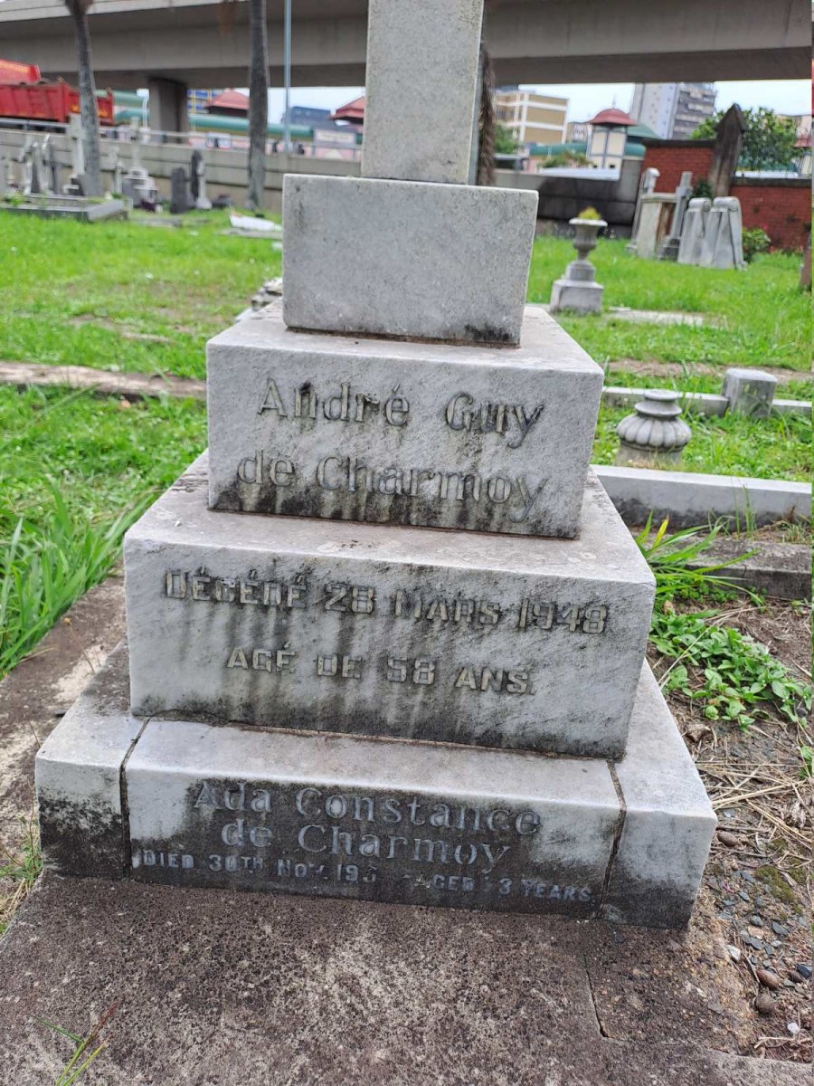 CHARMOY Andre Guy, de -1948 :: CHARMOY Ada Constance , de -19?