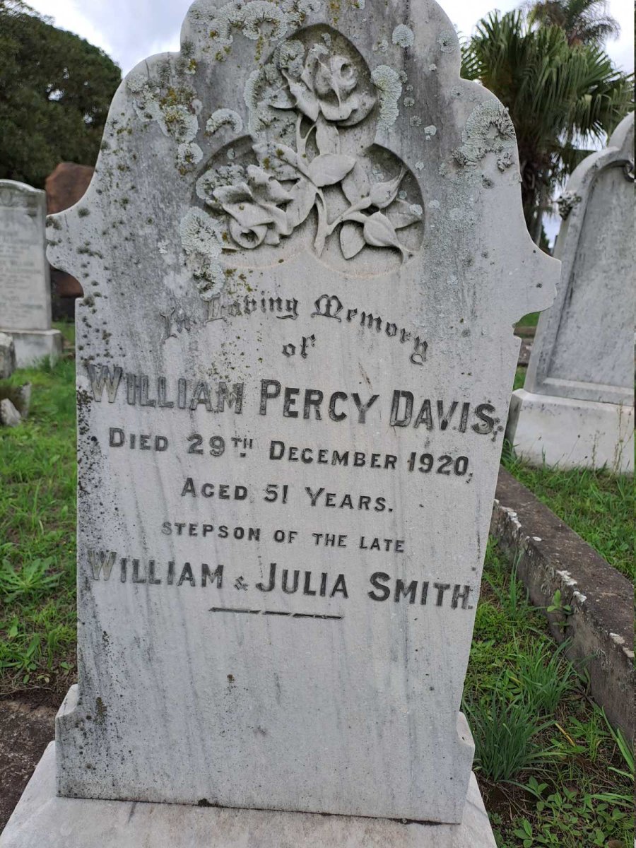 DAVIS William Percy -1920