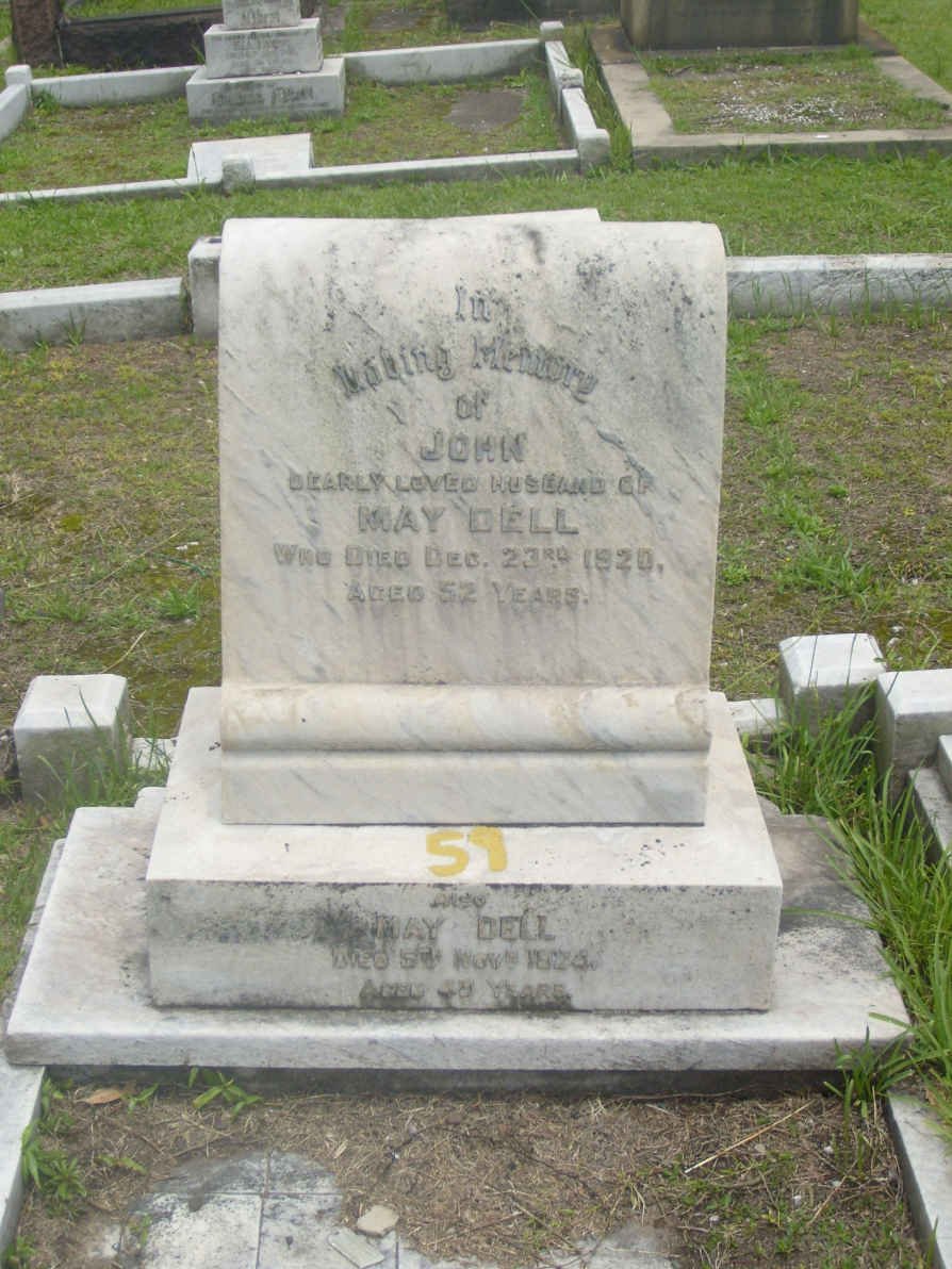 DELL John -1920 &amp; May -1924