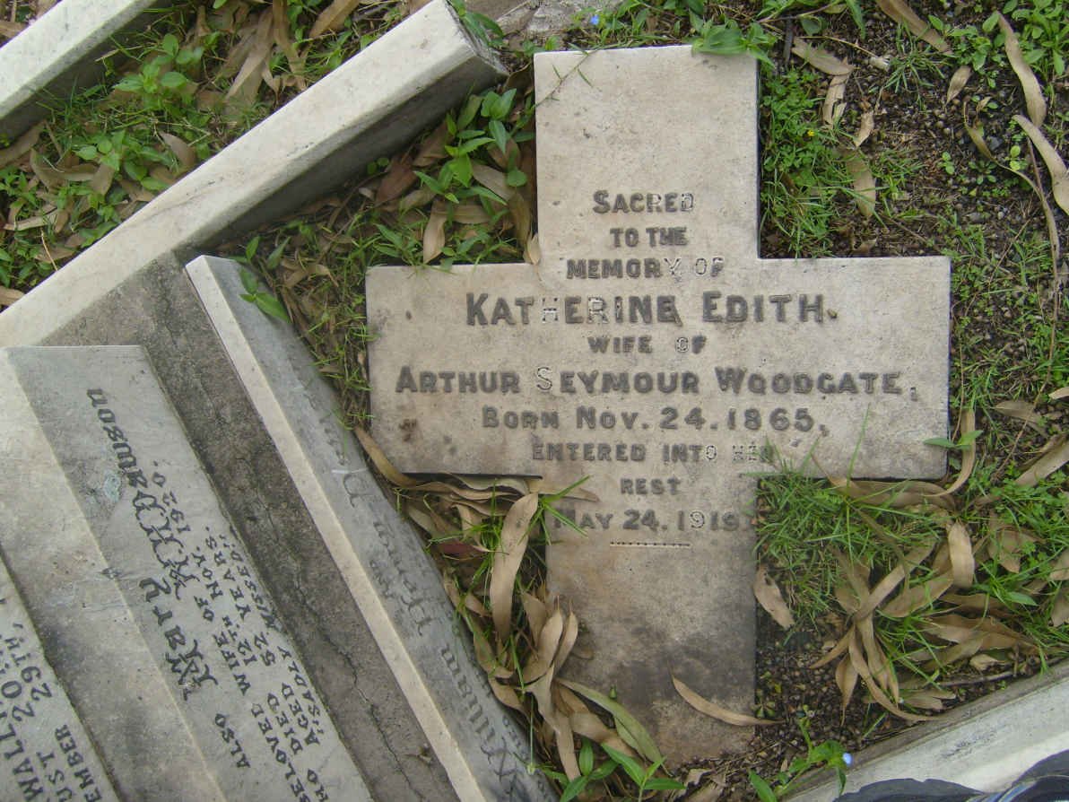 WOODGATE Katherine Edith 1865-1919