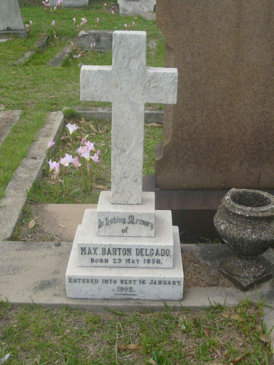 DELGADO Max Barton 1858-1902