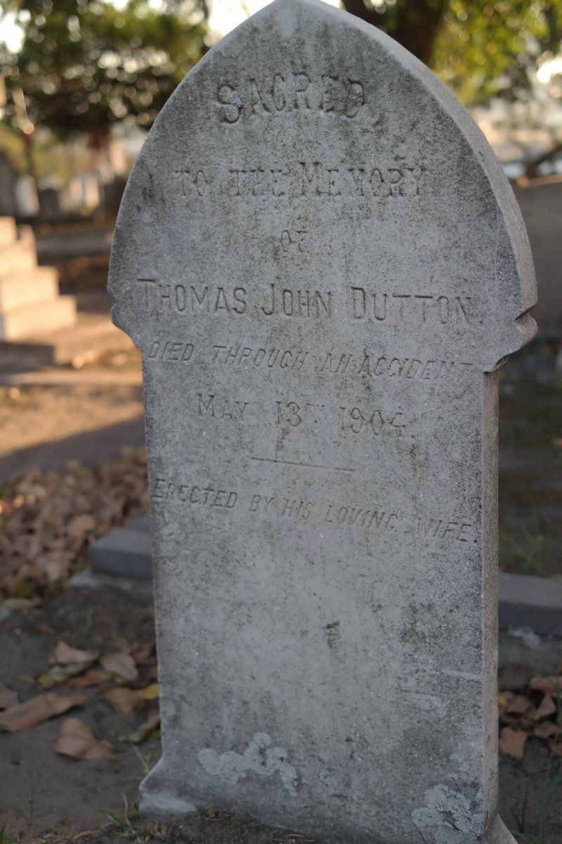 DUTTON Thomas John -1904