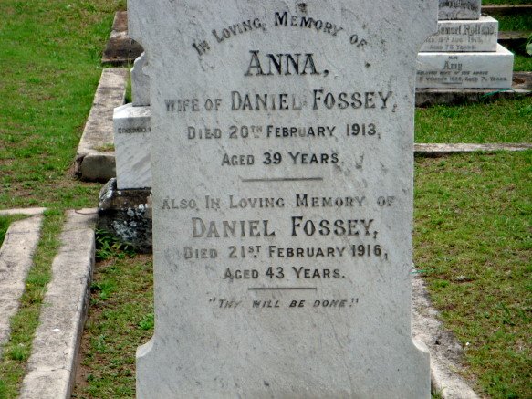 FOSSEY Daniel -1916 &amp; Anna -1913