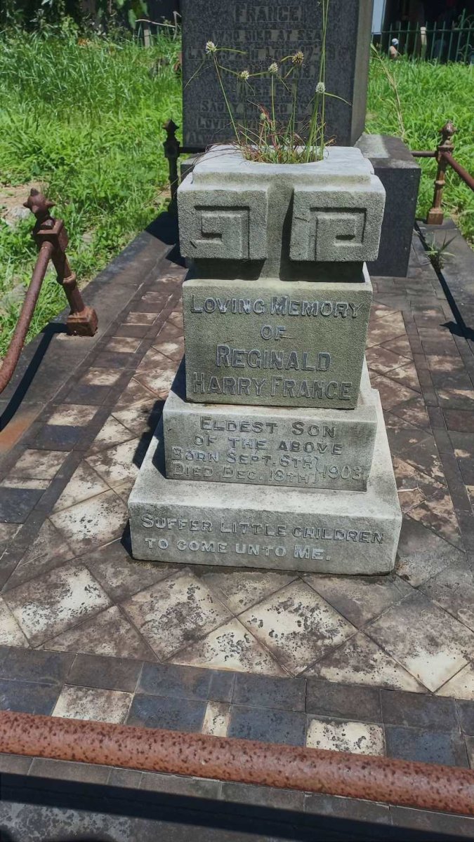 FRANCE Reginald Harry 1903-1903