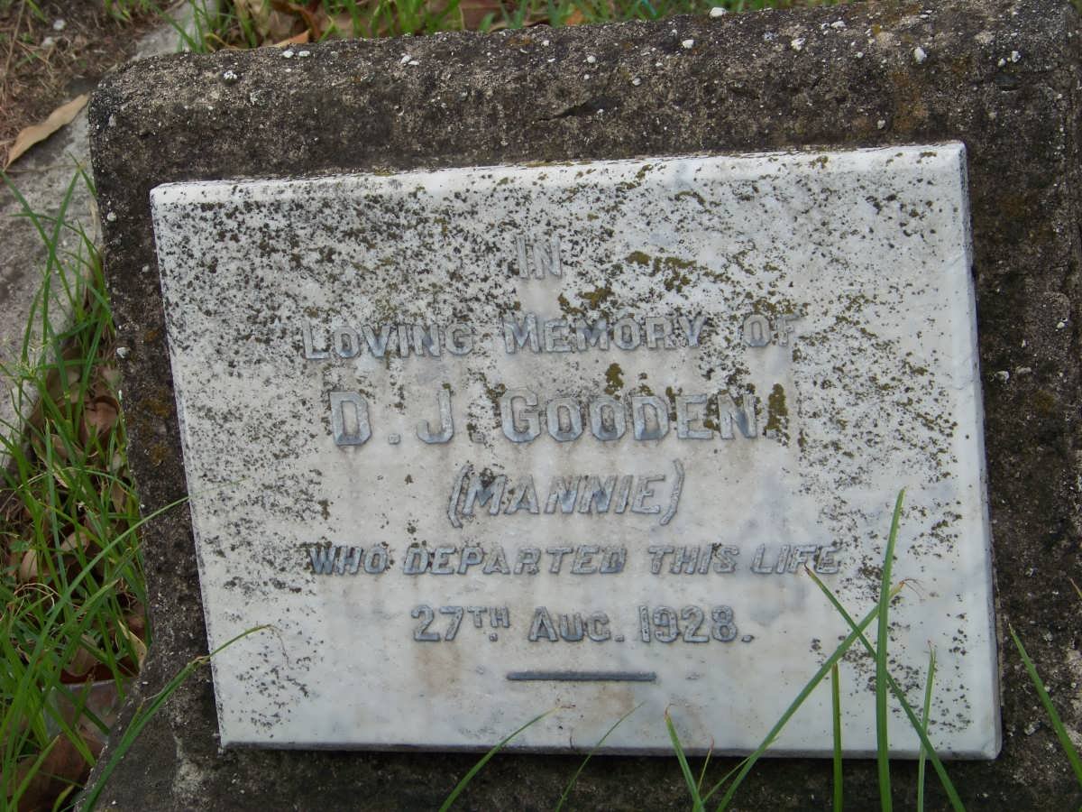 GOODEN D.J. -1928