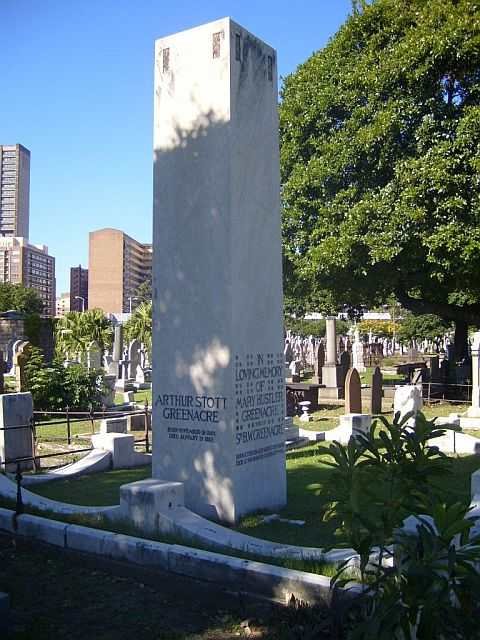 GREENACRE Arthur Scott