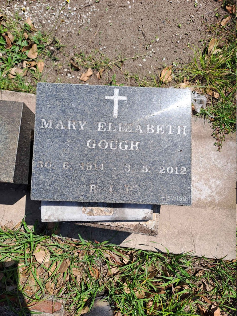 GOUGH Mary Elizabeth 1914-2012