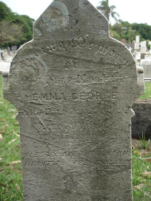 GEORGE Emma -1897