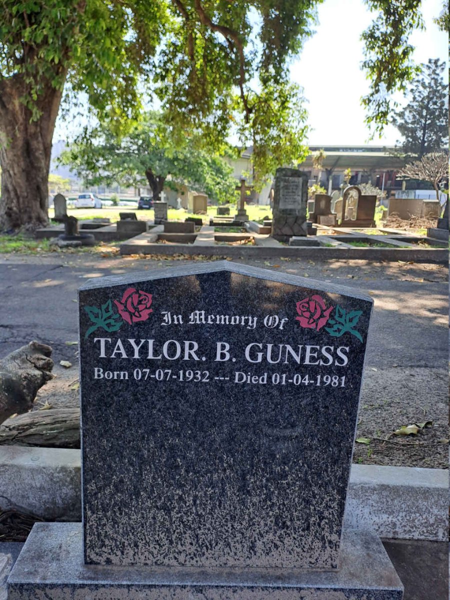 GUNESS Taylor B. 1932-1981