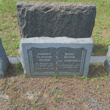 HOJEM Rodney Clayton 1922-2000 & Mary CAMPBELL 1924-2001