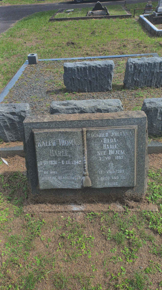 HARLE Ralph Thomas 1891-1949 & Ragnhild Johanna HOJEM 1892-19??