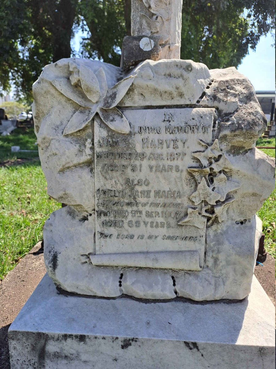 HARVEY James -1877 & Amelia Jane Maria -1907
