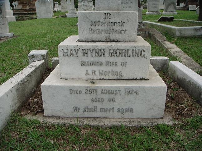 HORLING May Wynn -1924