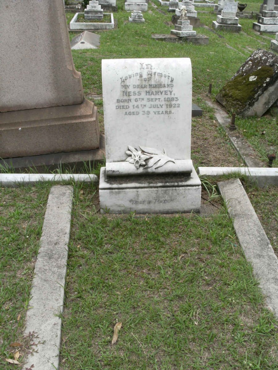 HARVEY Ness 1883-1922
