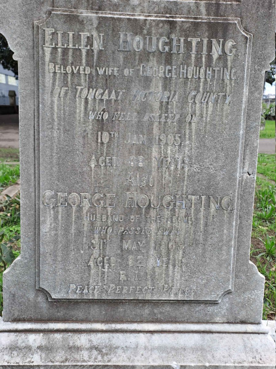 HOUGHTING George -1909 & Ellen -1905