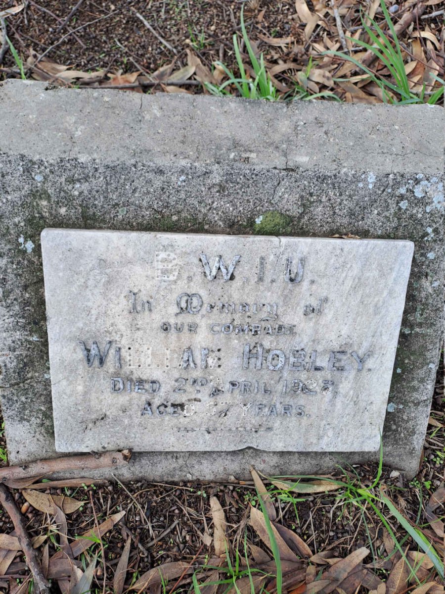 HOBLEY William -1923