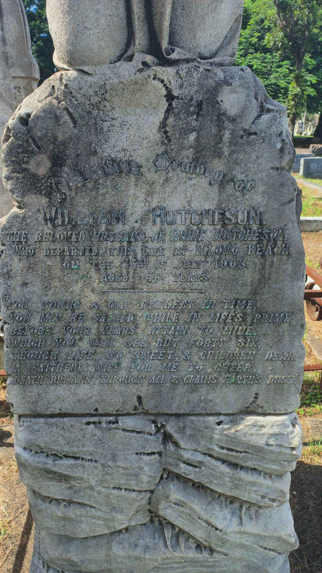 HUTCHESON William -1903
