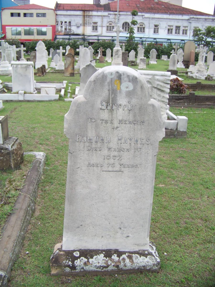 HAYNES Edmund -1887