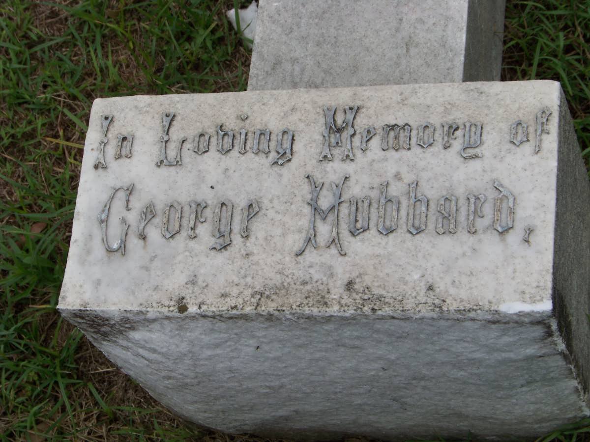 HUBBARD George -1898 _1