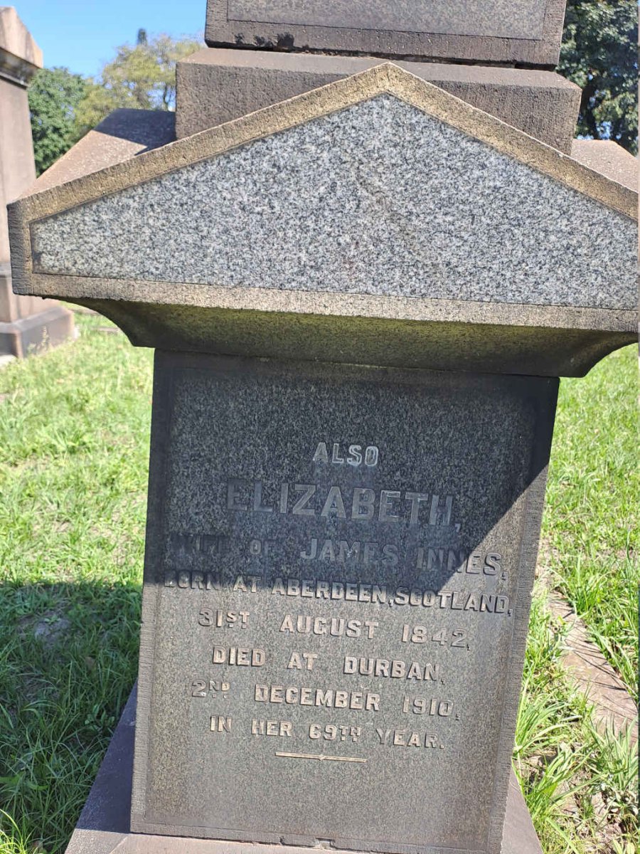 INNES Elizabeth 1842-1910