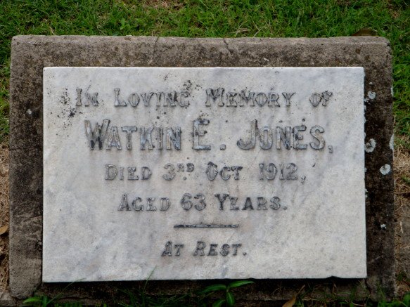 JONES Watkin E. -1912