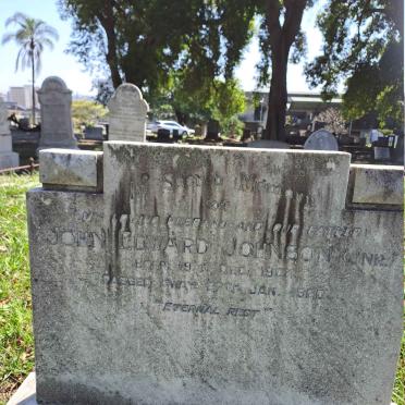 JOHNSON John Edward 1904-1960