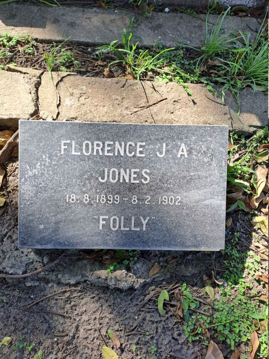 JONES Florence J.A. 1899-1902