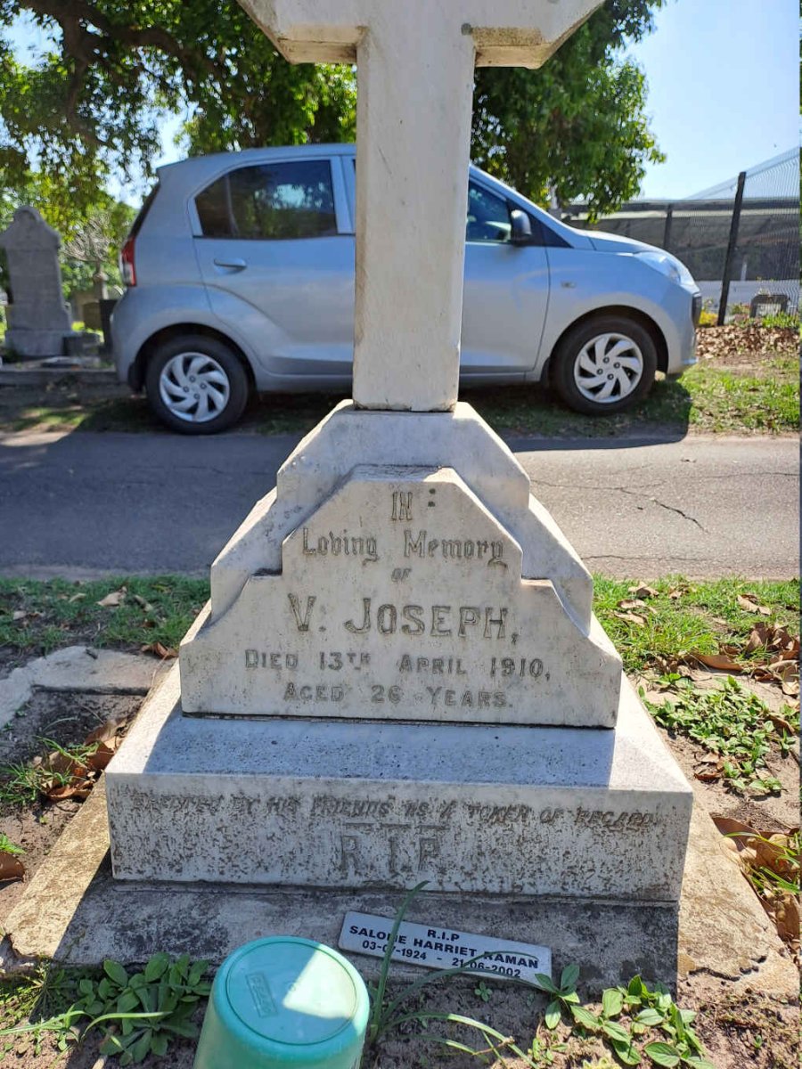 JOSEPH V. -1910 :: RAMAN Salome Harriet 1924-2002