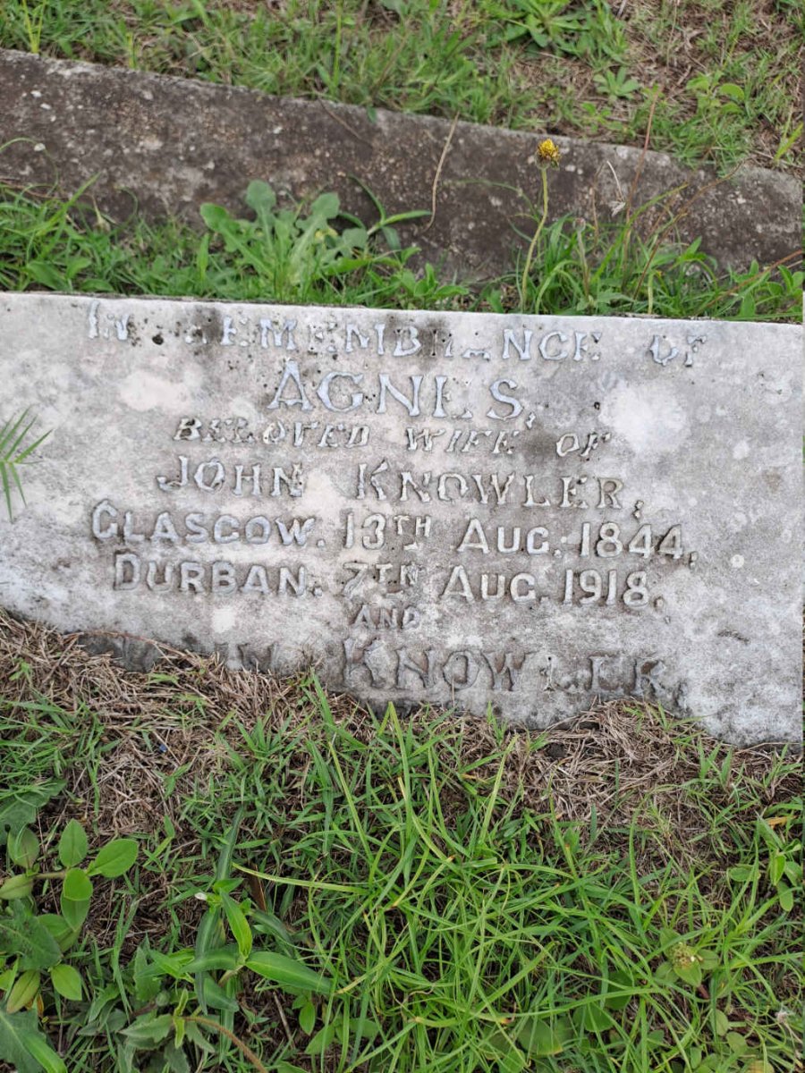 KNOWLER John & Agnes 1844-1918