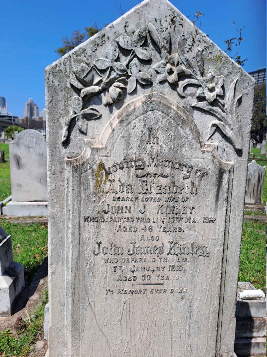 KINLEY John James -1919 & Ada Elizabeth -1917