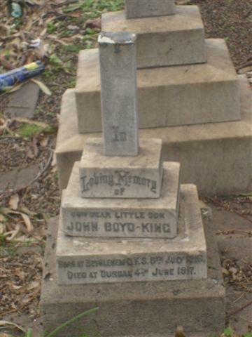 KING John, Boyd 1916-1917