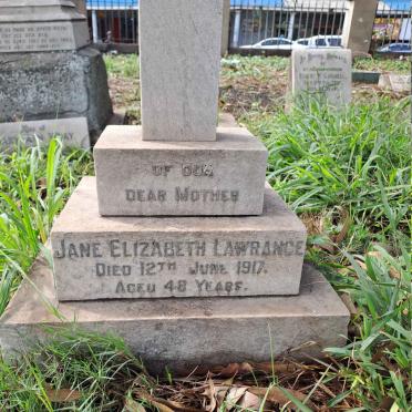 LAWRANCE Jane Elizabeth -1917
