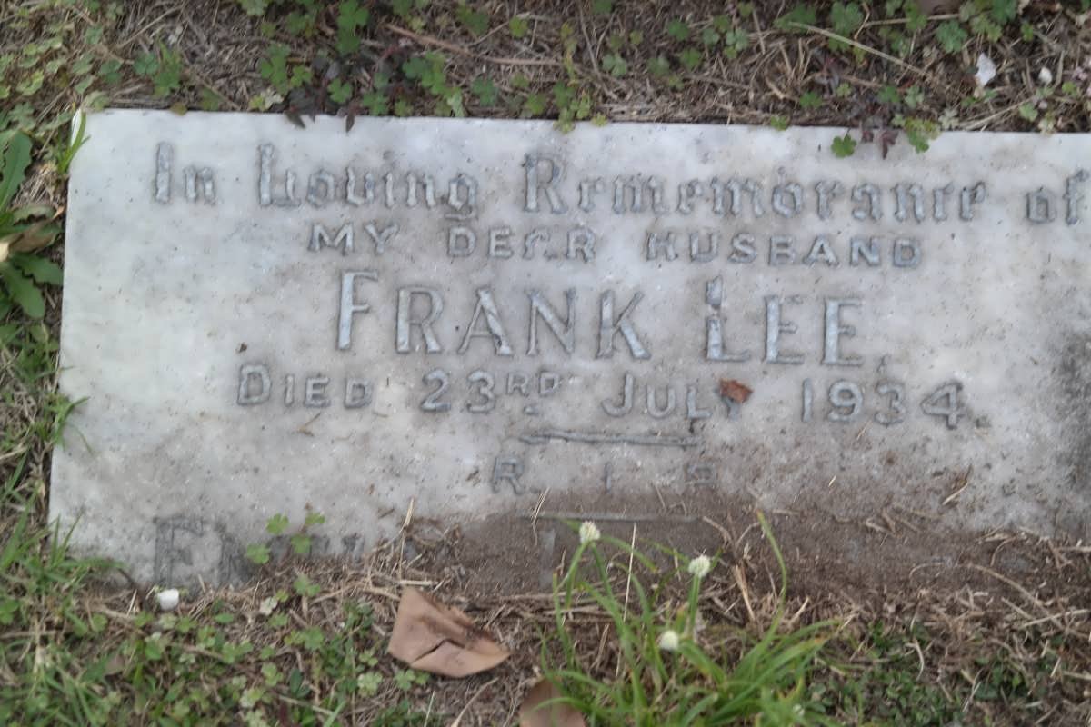 LEE Frank -1934