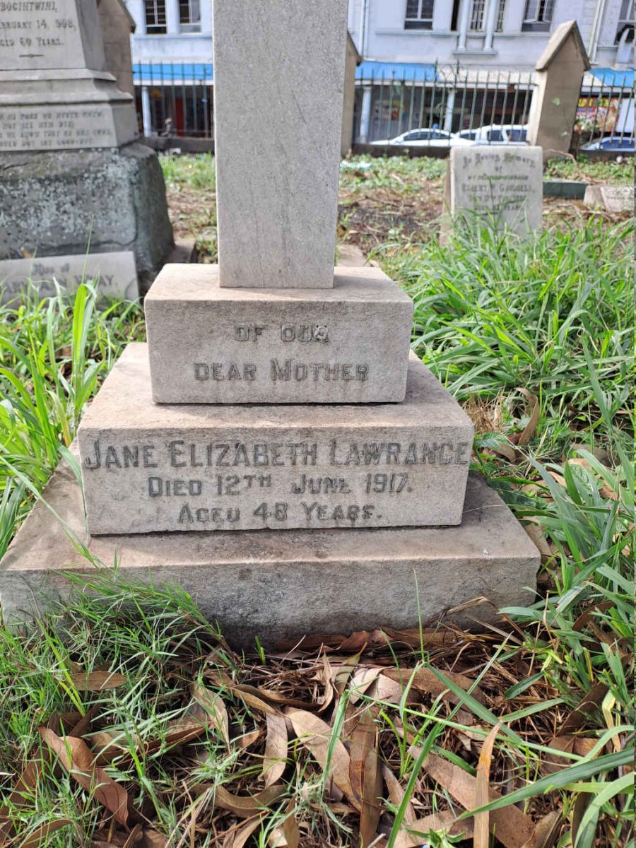 LAWRANCE Jane Elizabeth -1917