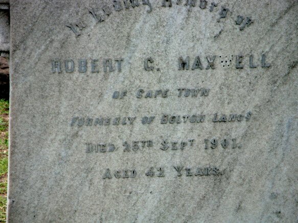 MAXWELL Robert C. -1901