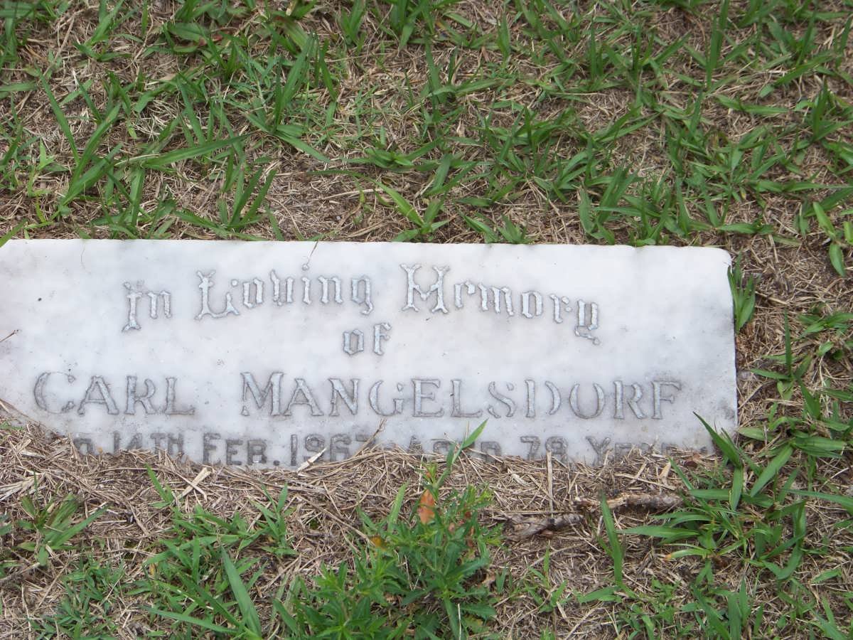 MANGELSDORF Carl -1967