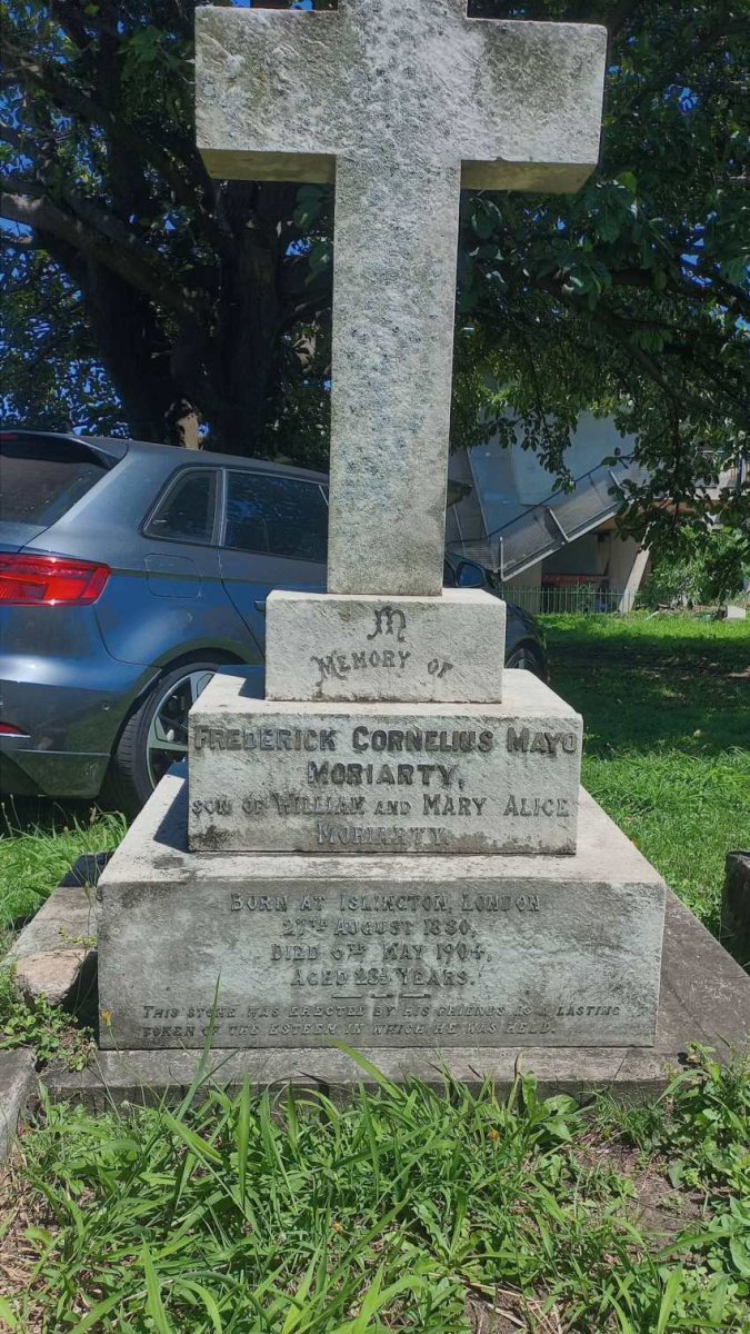 MORIARTY Frederick Cornelius Mayo 1880-1904