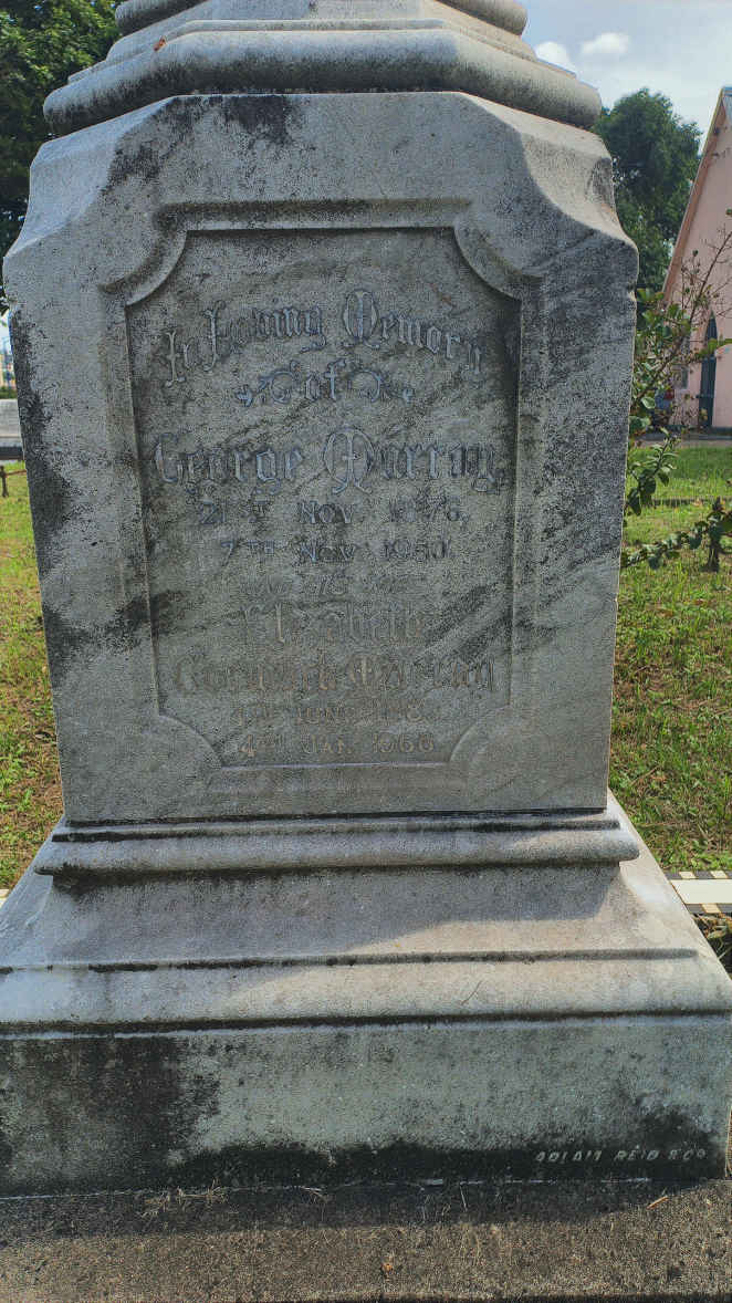 MURRAY George 1876-1950 & Elizabeth Cormack 1888-1966