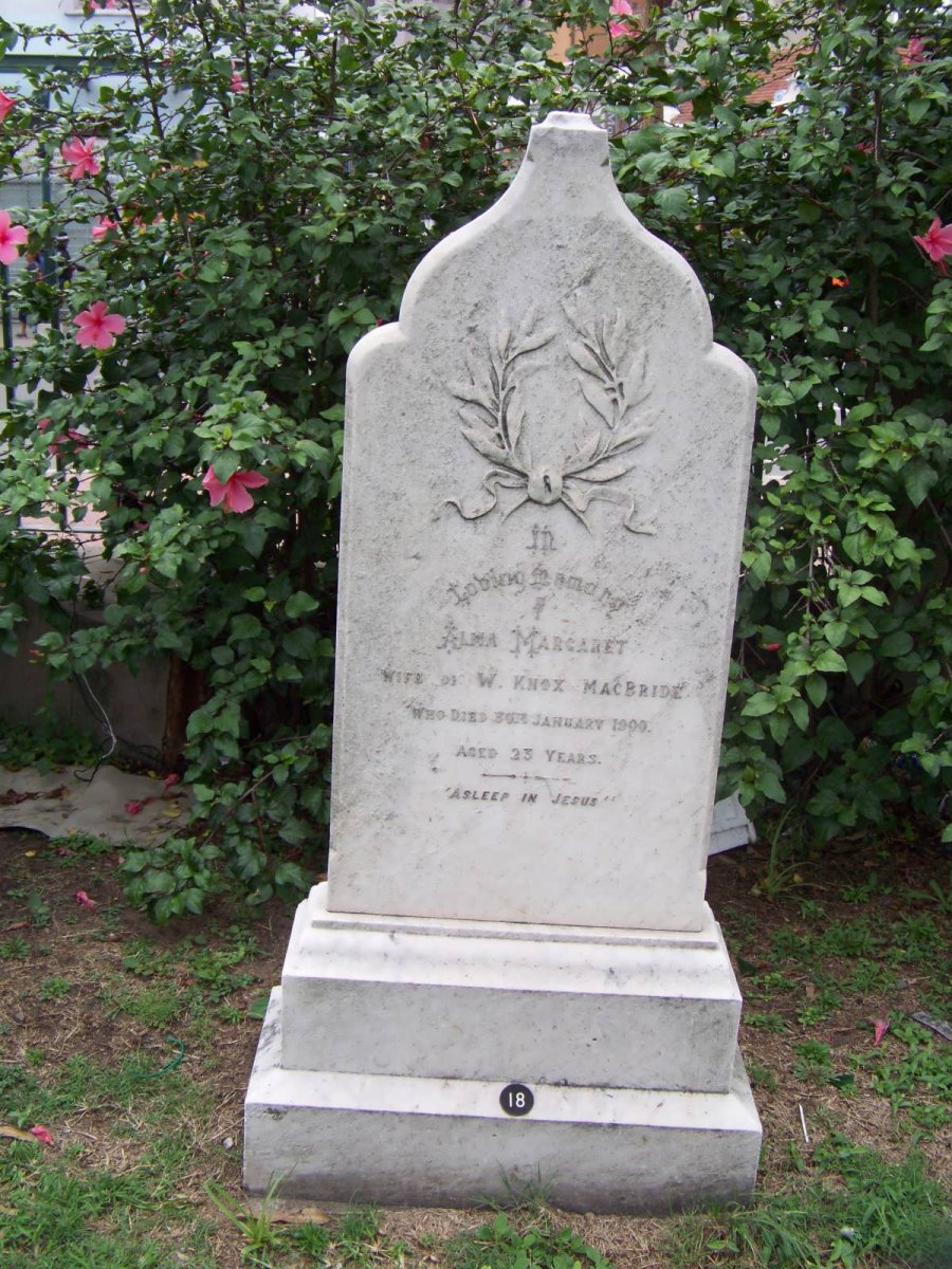 MACBRIDE Alma Margaret -1900