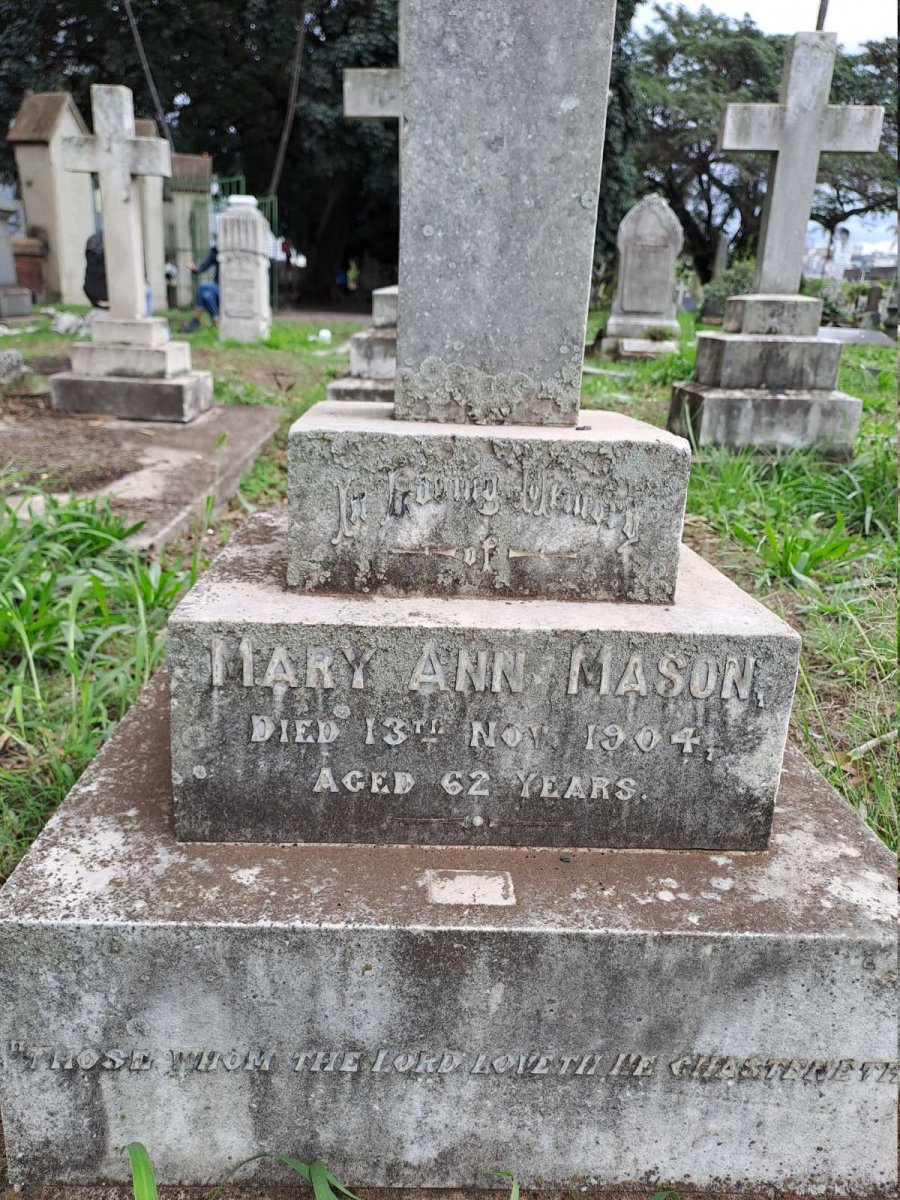 MASON Mary Ann -1904