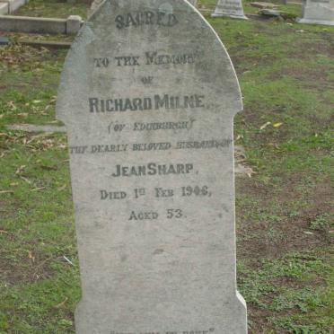 MILNE Richard -1906