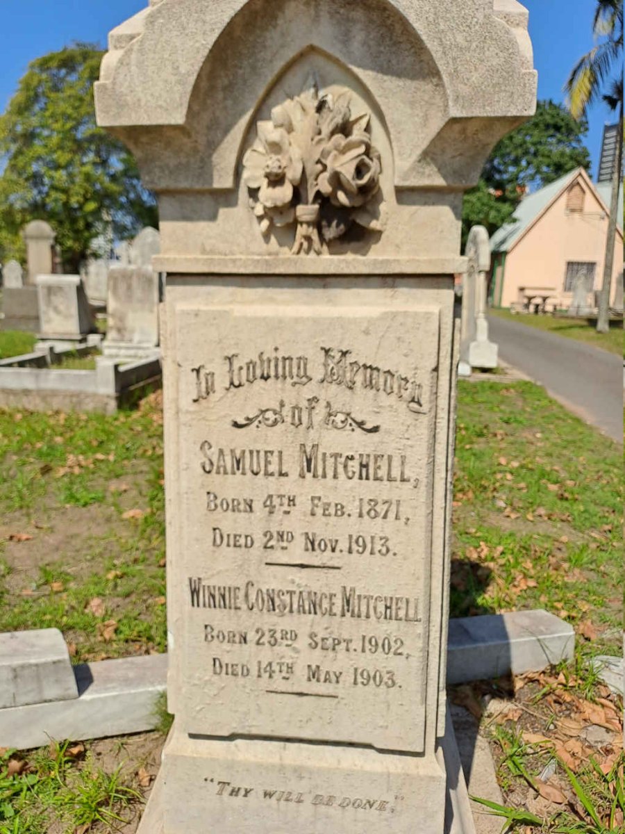 MITCHELL Samuel 1871-1913 :: MITCHELL Winnie Constance 1902-1903
